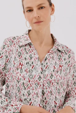 Camisa pliegue