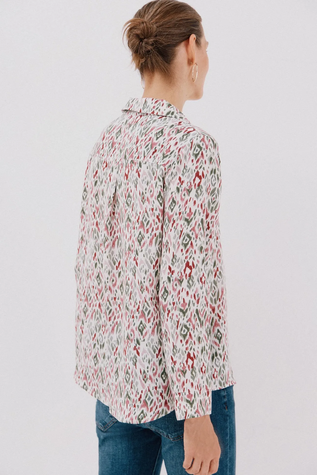 Camisa pliegue