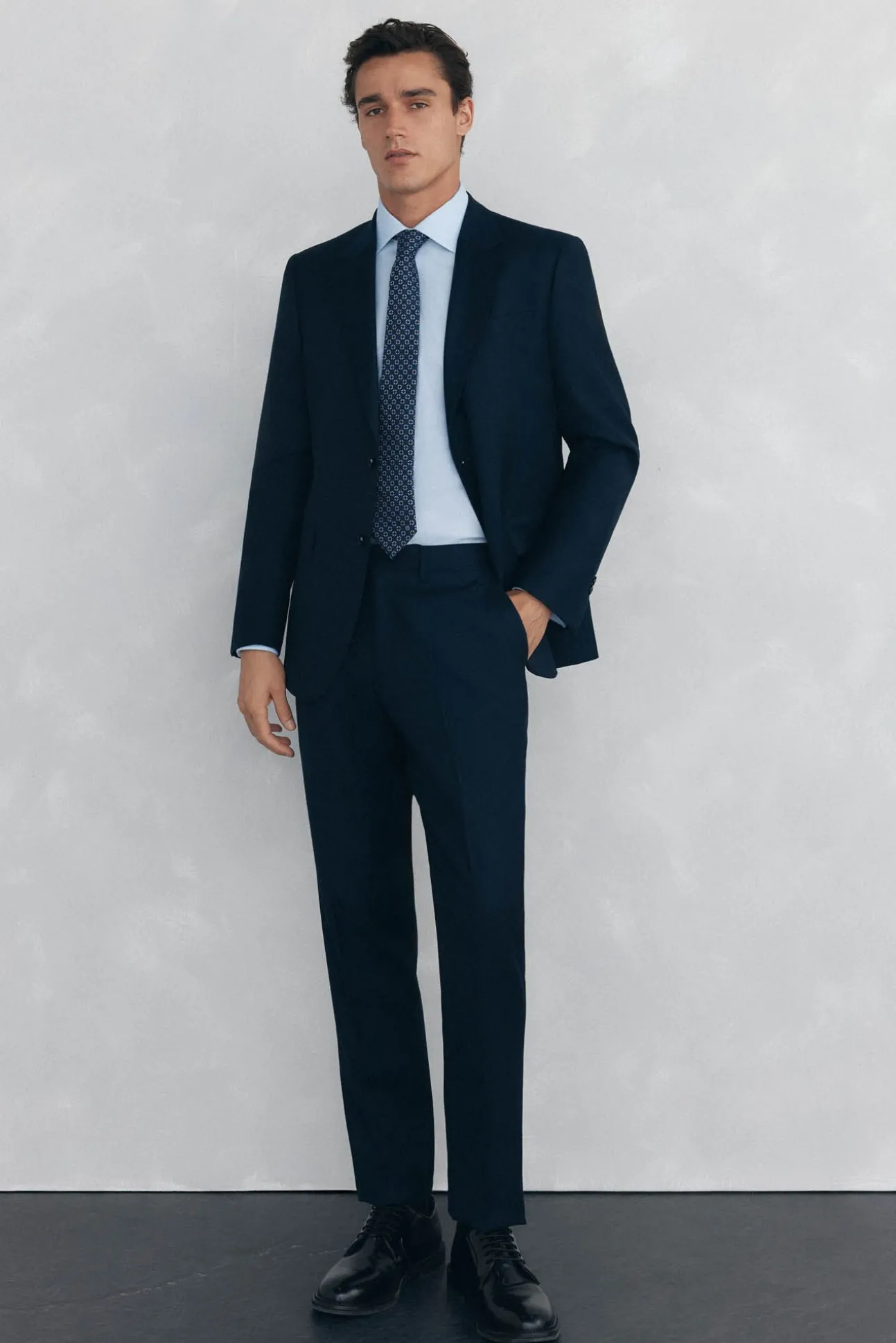 Camisa puño gemelos non iron + antimanchas