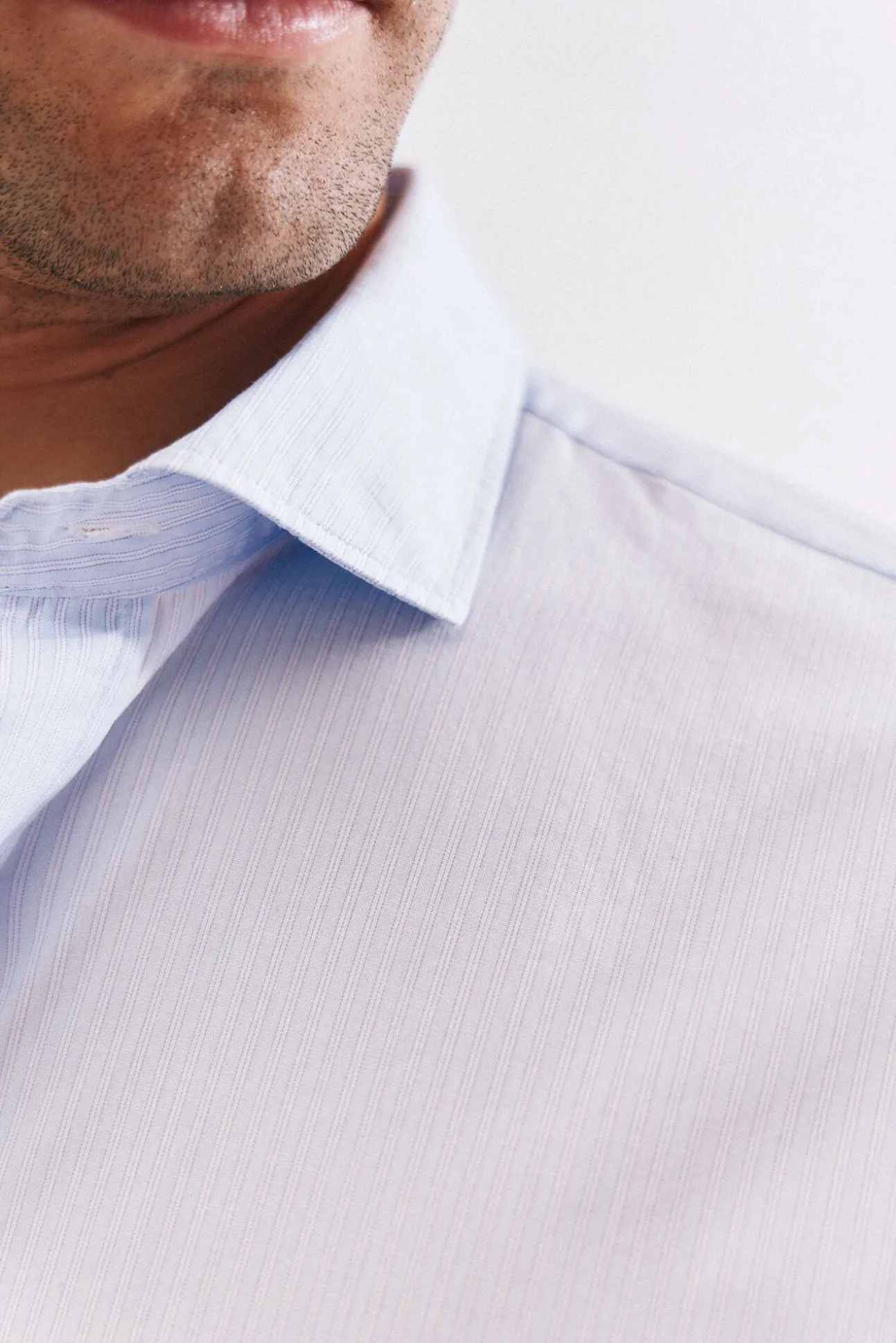 Camisa rayas algodón