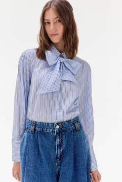Camisa rayas lazo