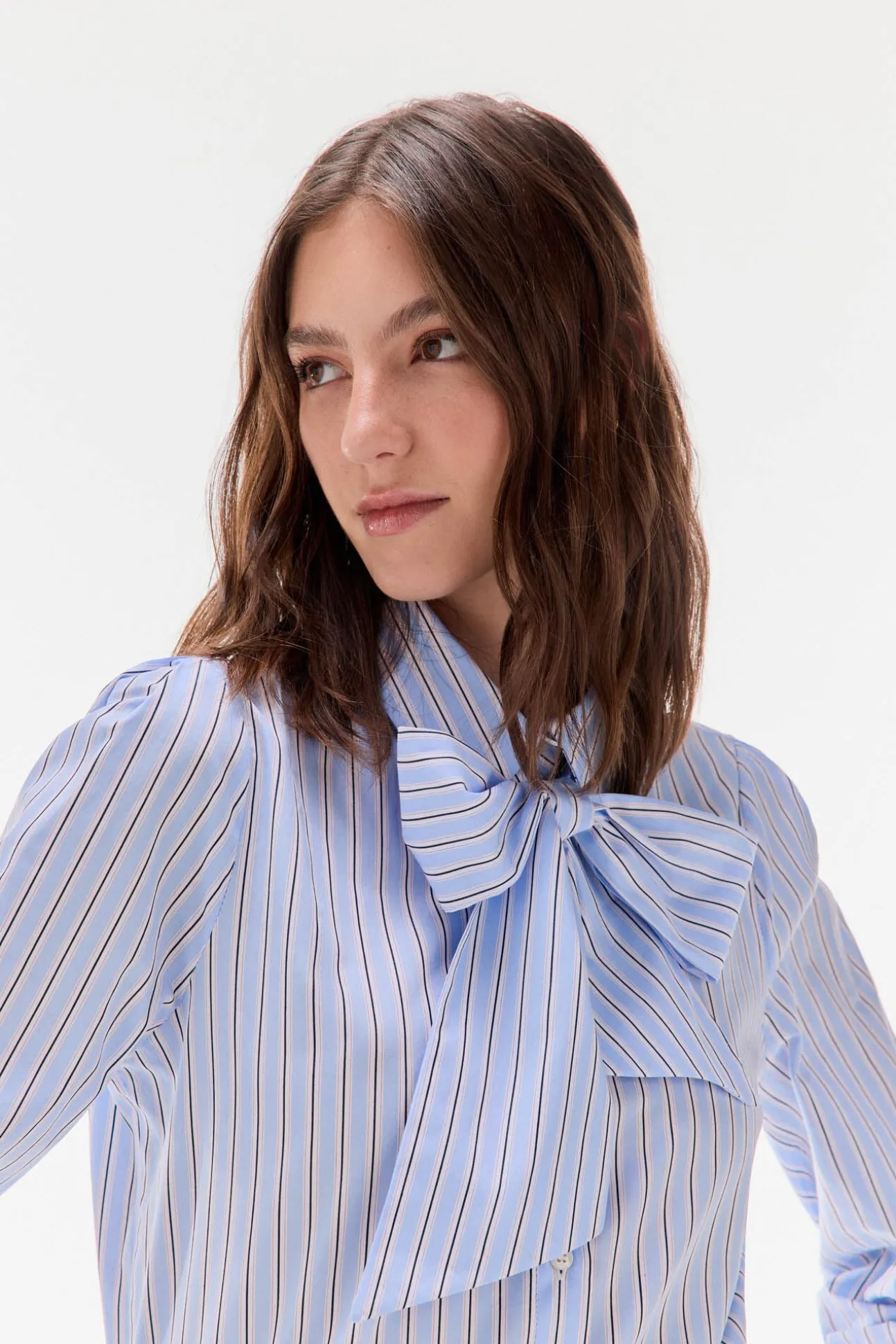 Camisa rayas lazo