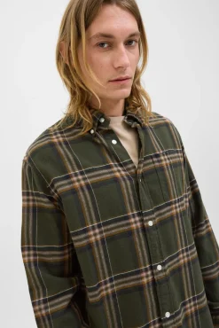 Camisa regular fit cuadros