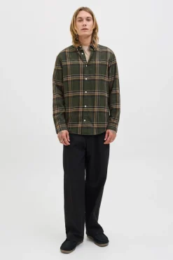 Camisa regular fit cuadros