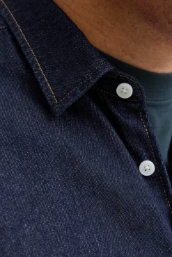 Camisa regular fit denim PLUS