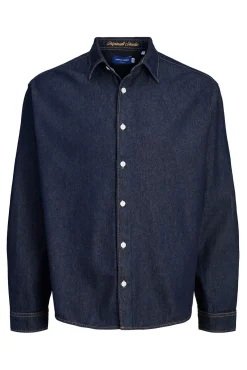 Camisa regular fit denim PLUS