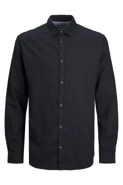Camisa sarga cuadros loose fit PLUS