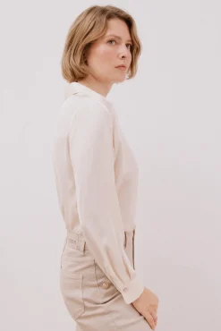 Camisa satinada