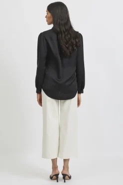 Camisa satinada