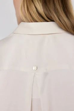 Camisa satén lisa