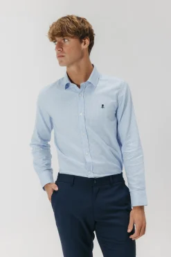Camisa semivestir Oxford cuadros