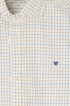 Camisa sport cuadro bicolor