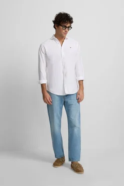 Camisa sport oxford cutaway