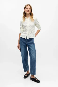 Camisa tejido bordado