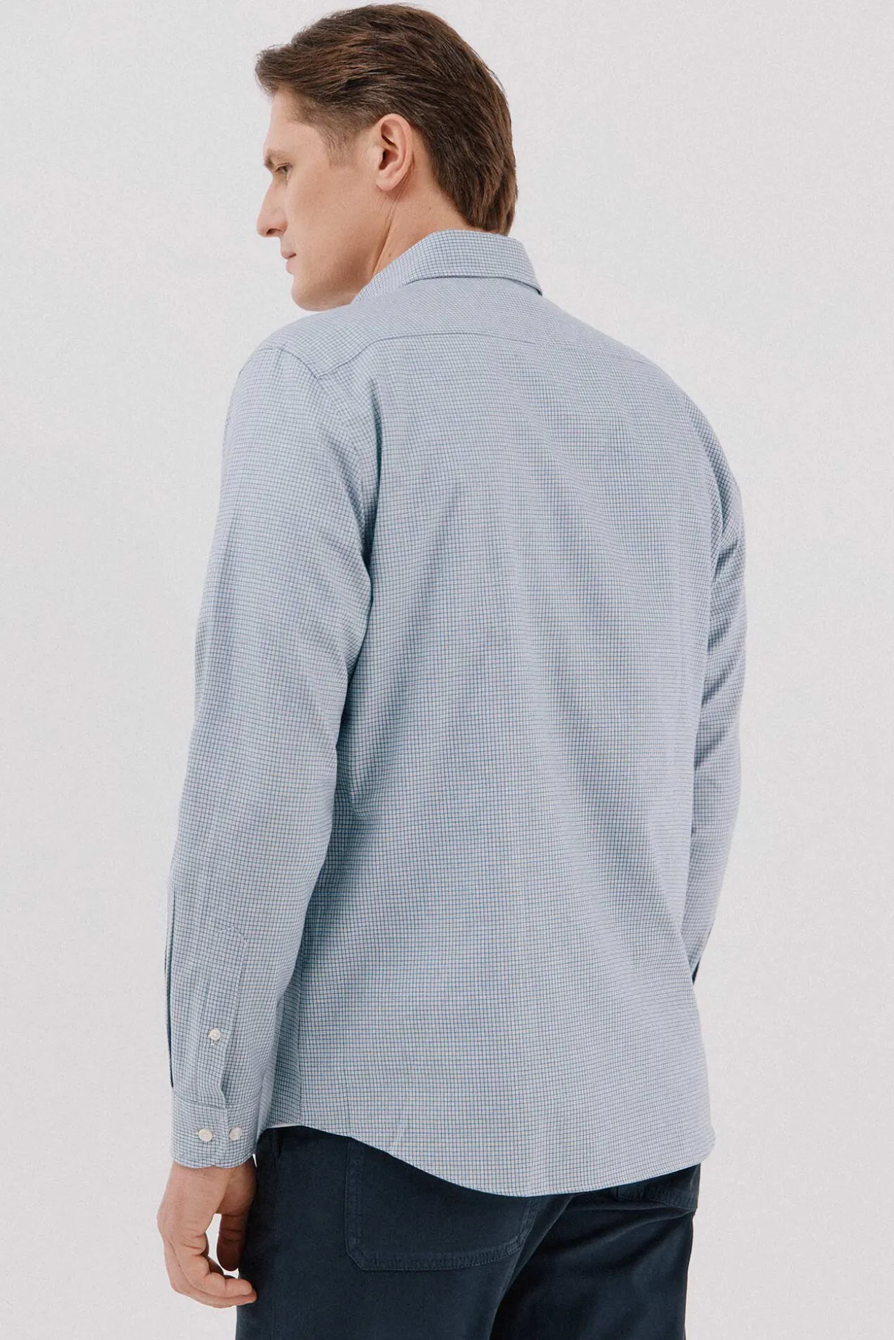 Camisa twill cuadros