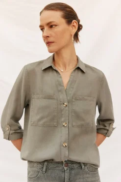 camisa vaquera tencel