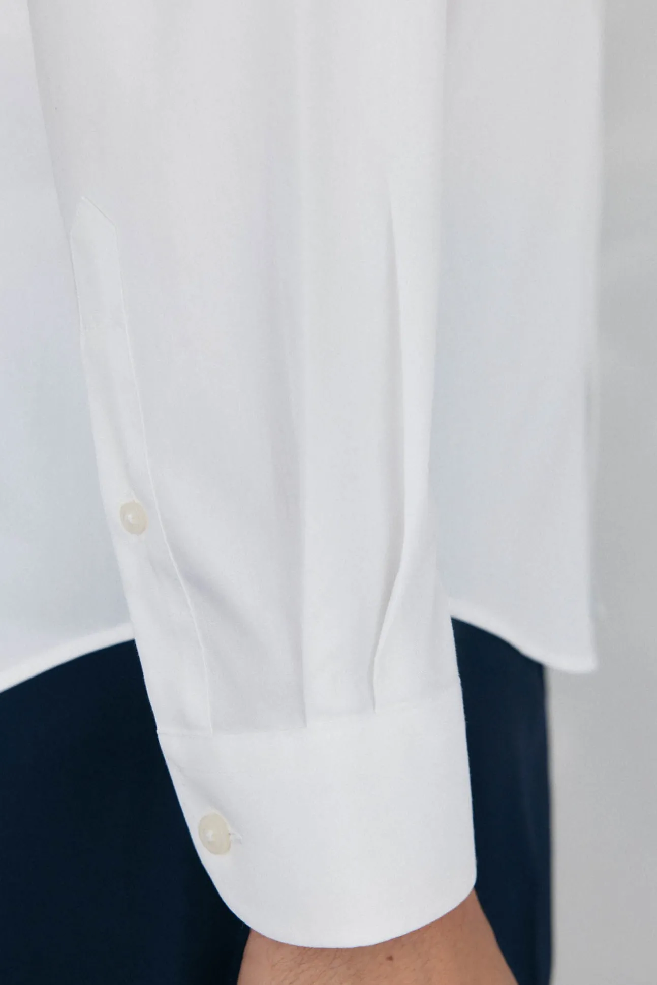 Camisa vestir lisa non iron + antimanchas