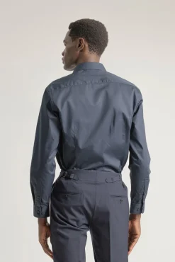 Camisa vestir regular fit popelin