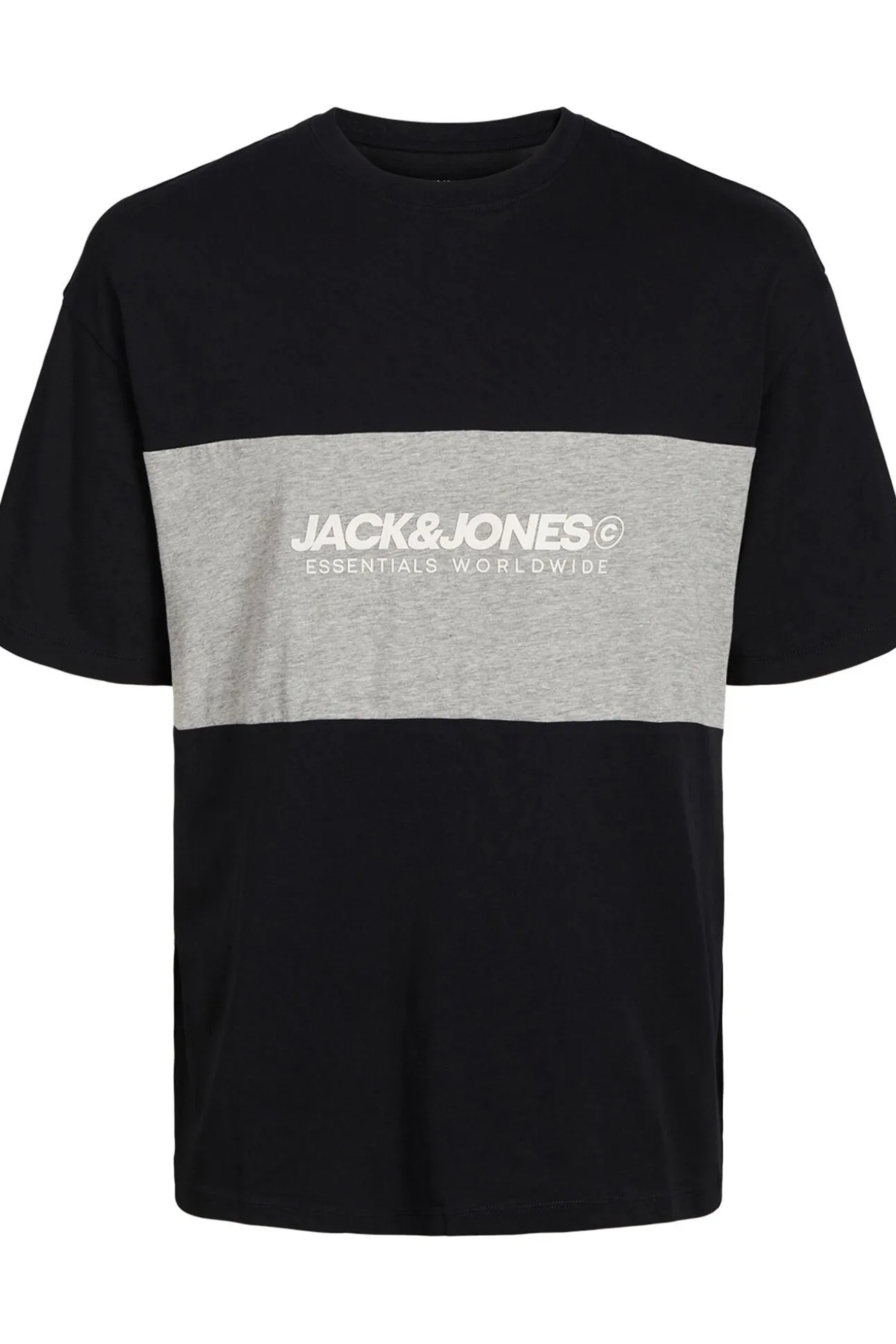 Camiseta bicolor logo frontal