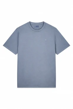 Camiseta básica con bordado avión