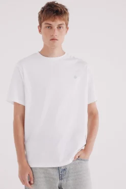 Camiseta básica cuello redondo