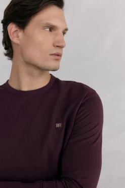 Camiseta básica manga larga
