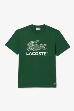 Camiseta de algodón con estampado Signature