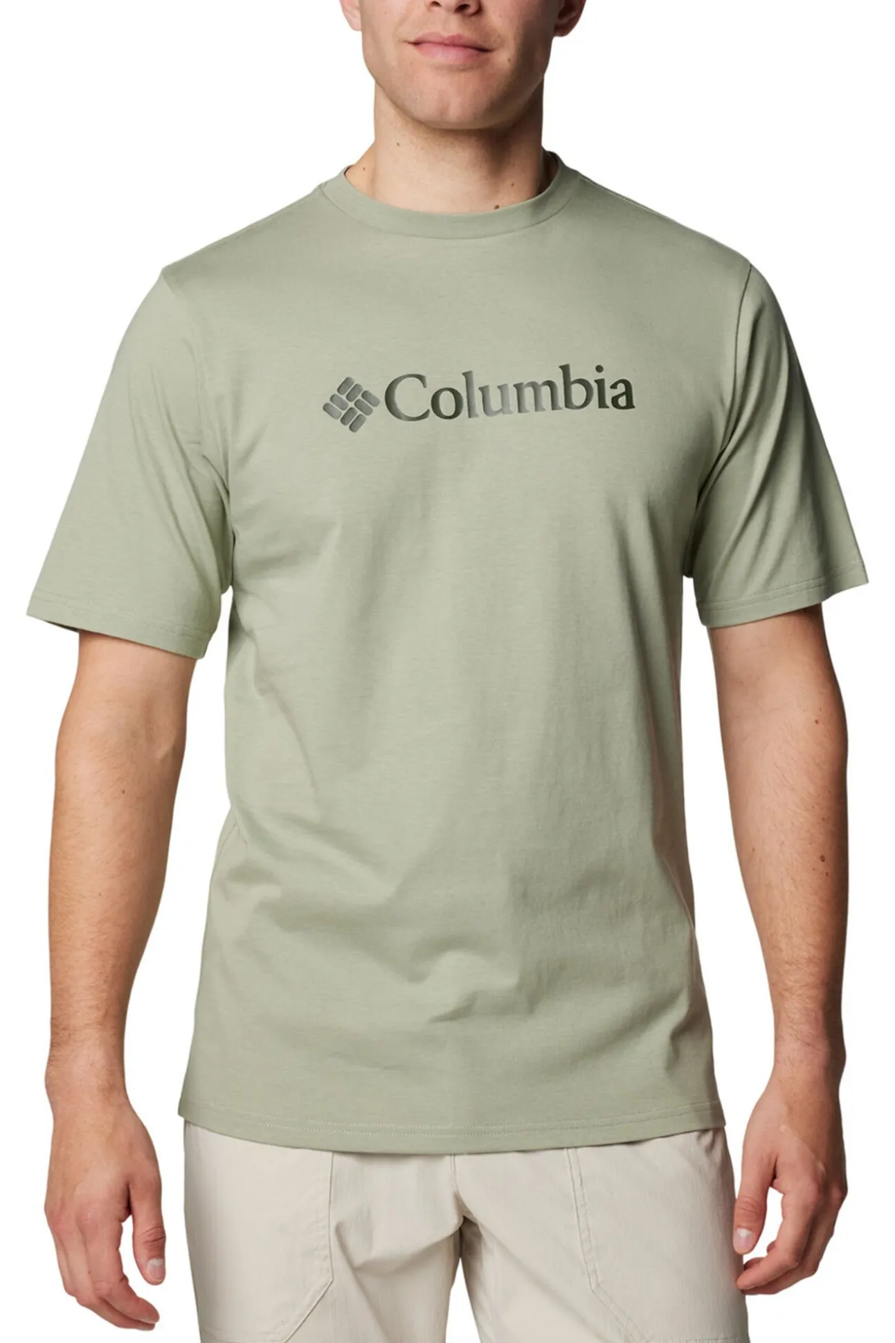 Camiseta de manga corta de algodón