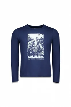 Camiseta de manga larga con estampado Rolling Bend™ de Columbia para mujer