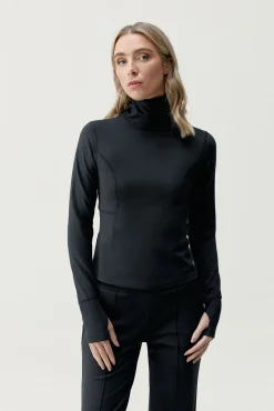 Camiseta deportiva Leya negro