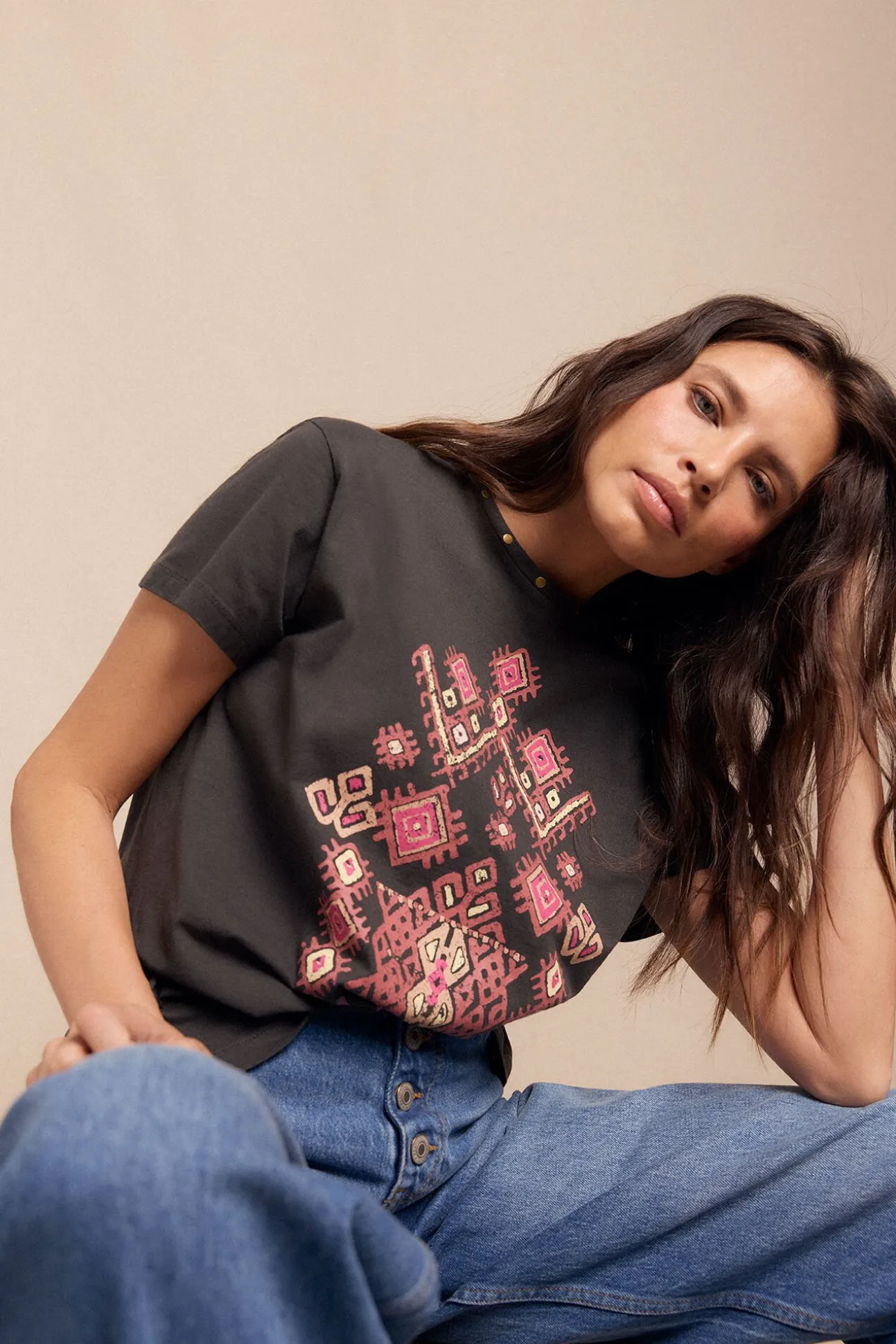 Camiseta estampada