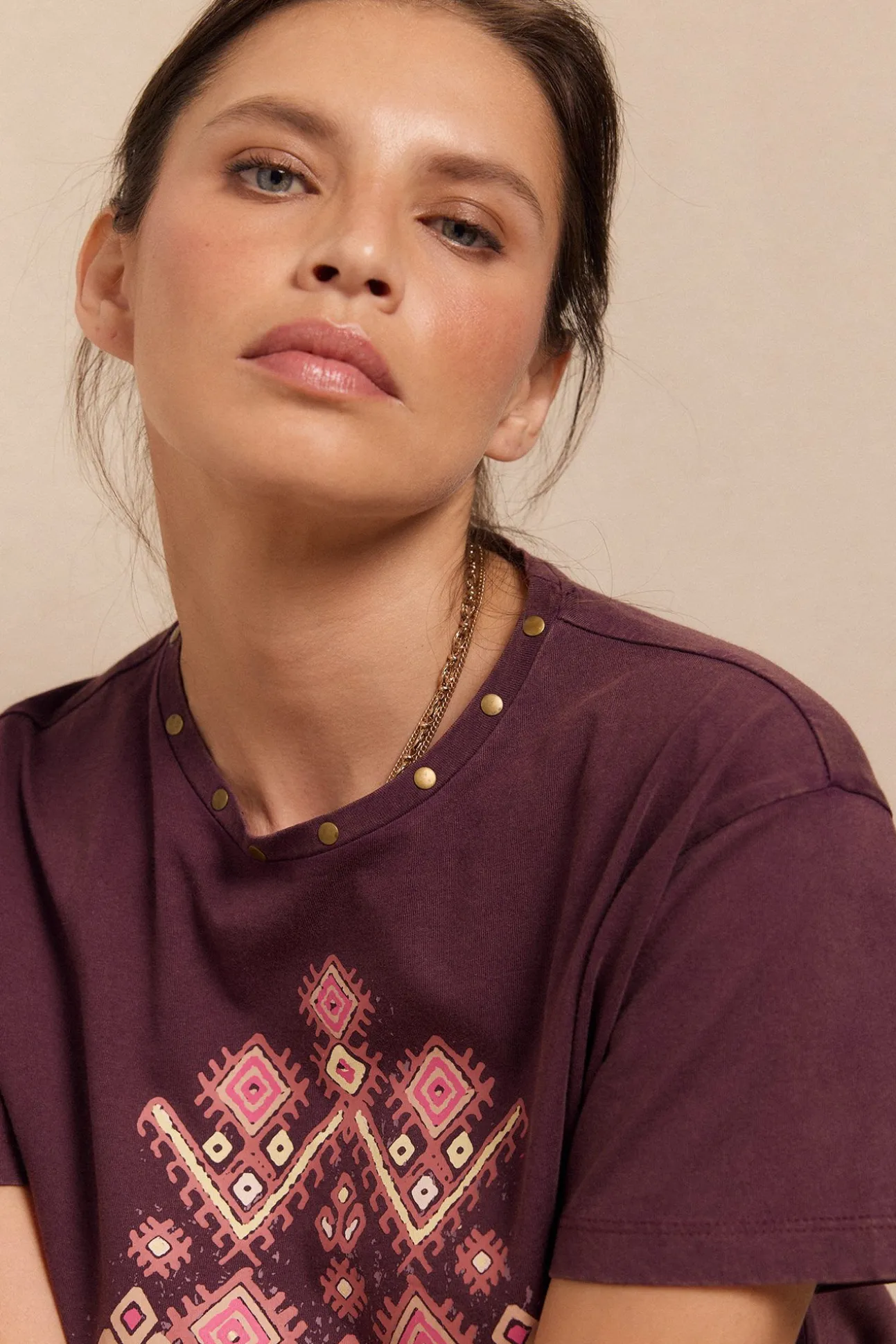 Camiseta estampada