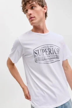 Camiseta estampado frontal