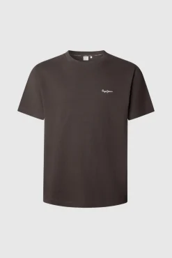 Camiseta Logo Bordado Fit Regular