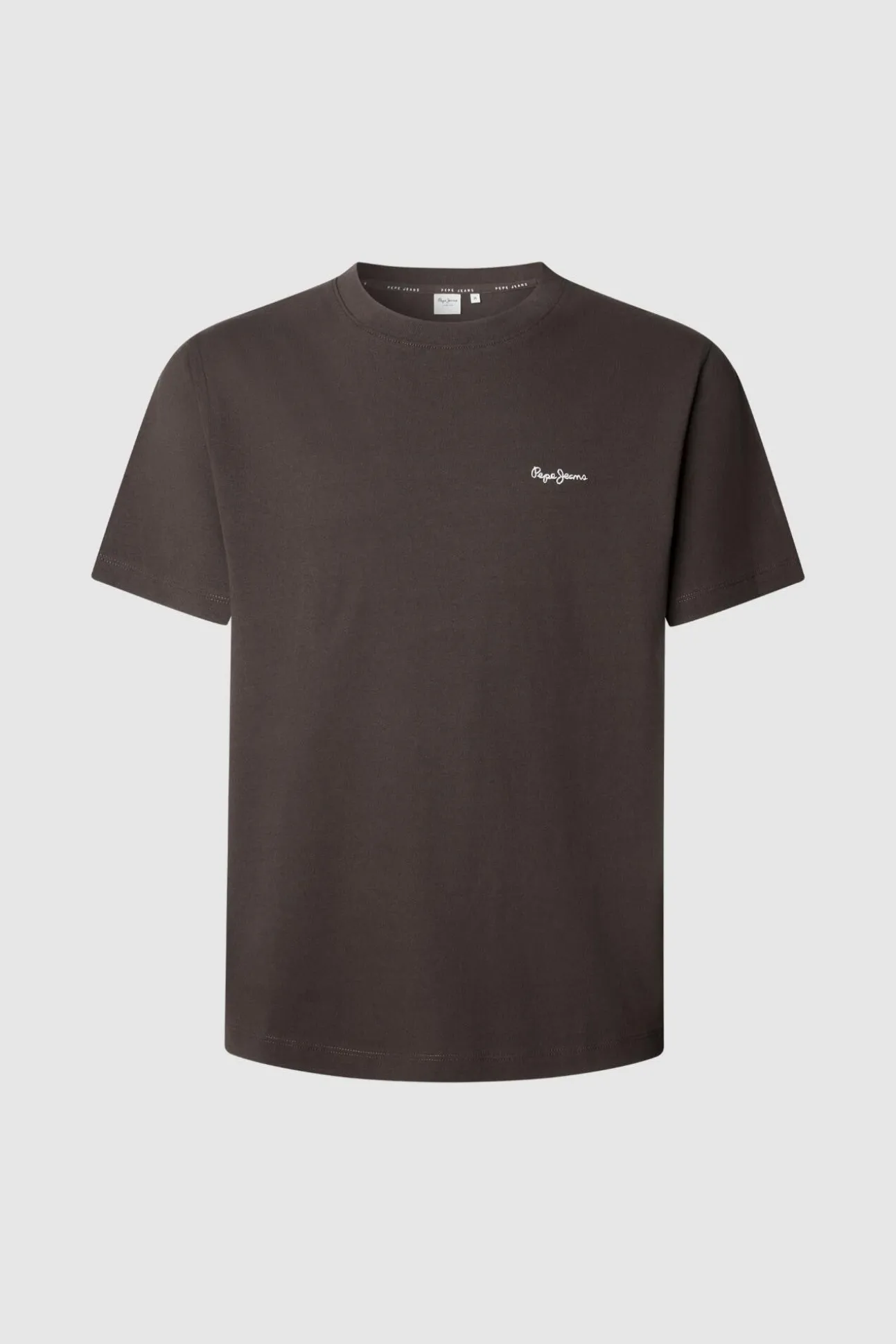 Camiseta Logo Bordado Fit Regular