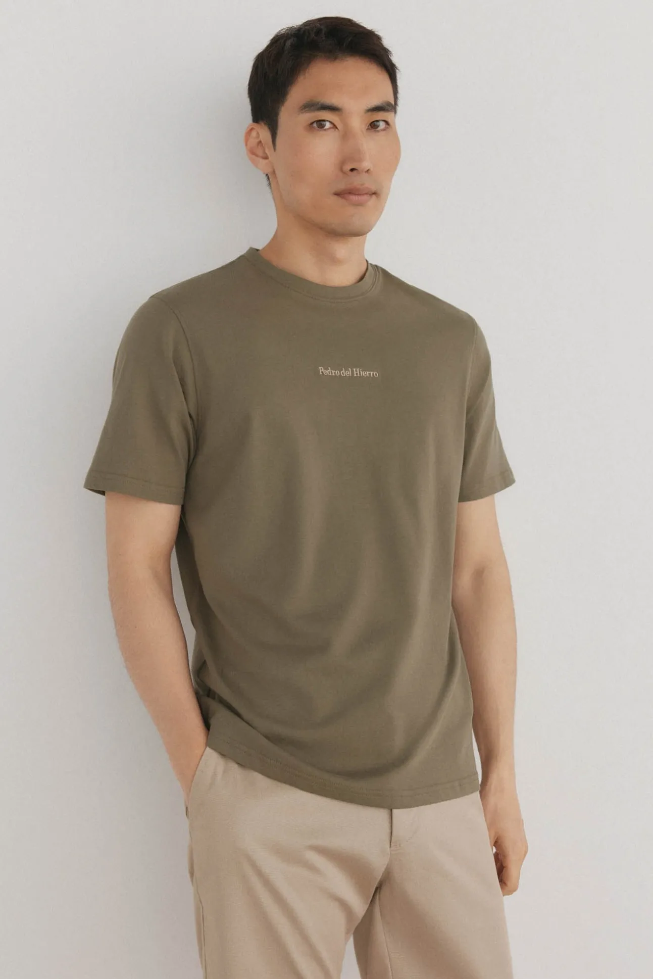 Camiseta logo posicional