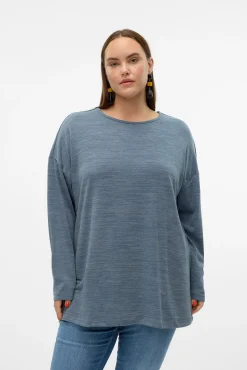 Camiseta manga larga talla grande