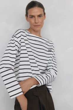 Camiseta marinera de algodón español
