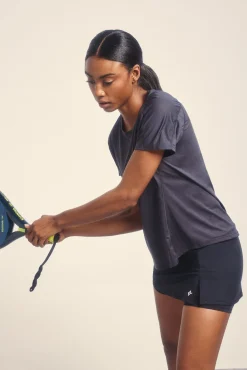 Camiseta negra ultraligera