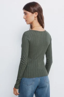 Camiseta panadera punto cortado