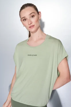 Camiseta tejido extra suave verde
