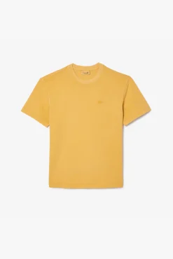 Camiseta unisex de algodón natural teñido
