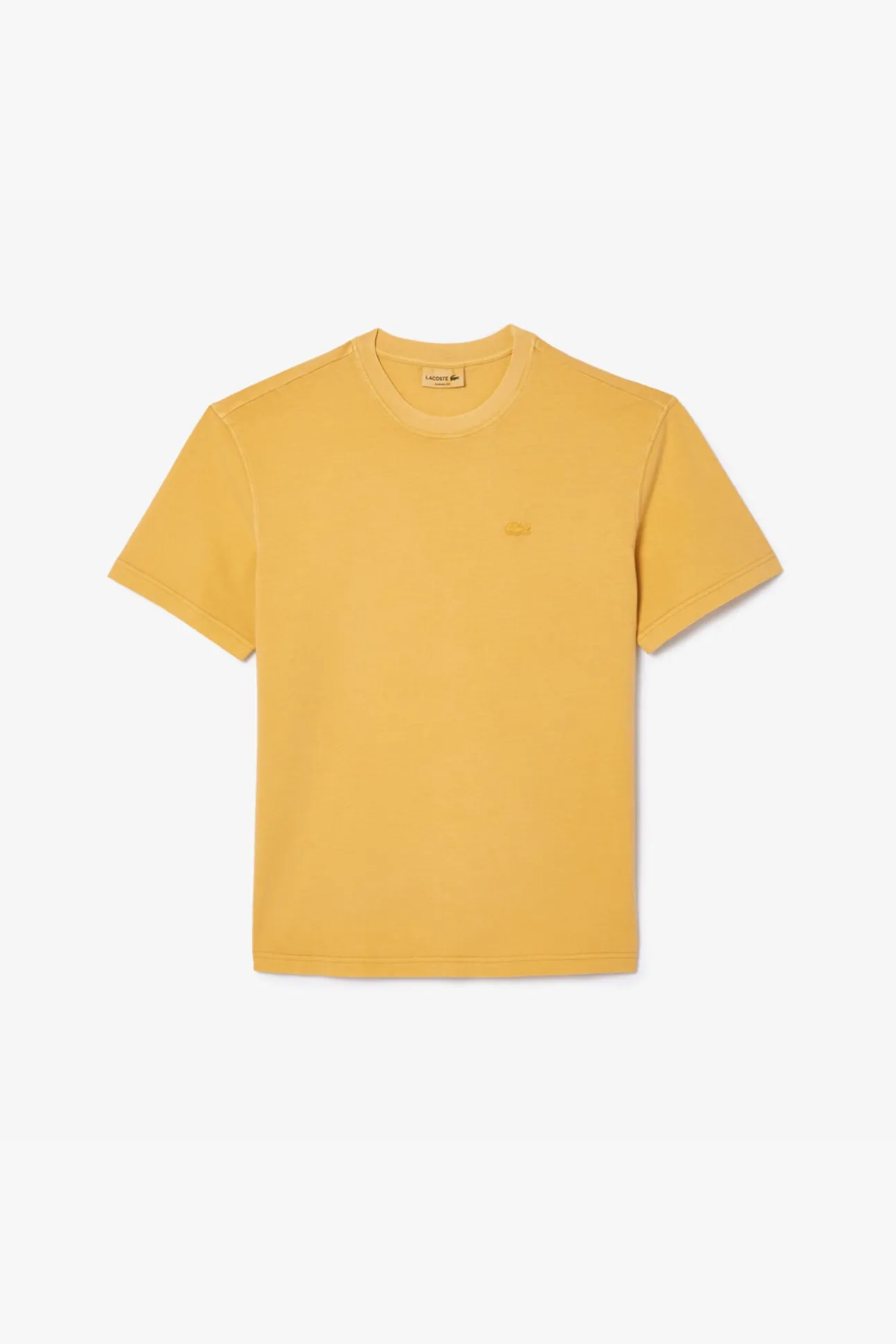 Camiseta unisex de algodón natural teñido