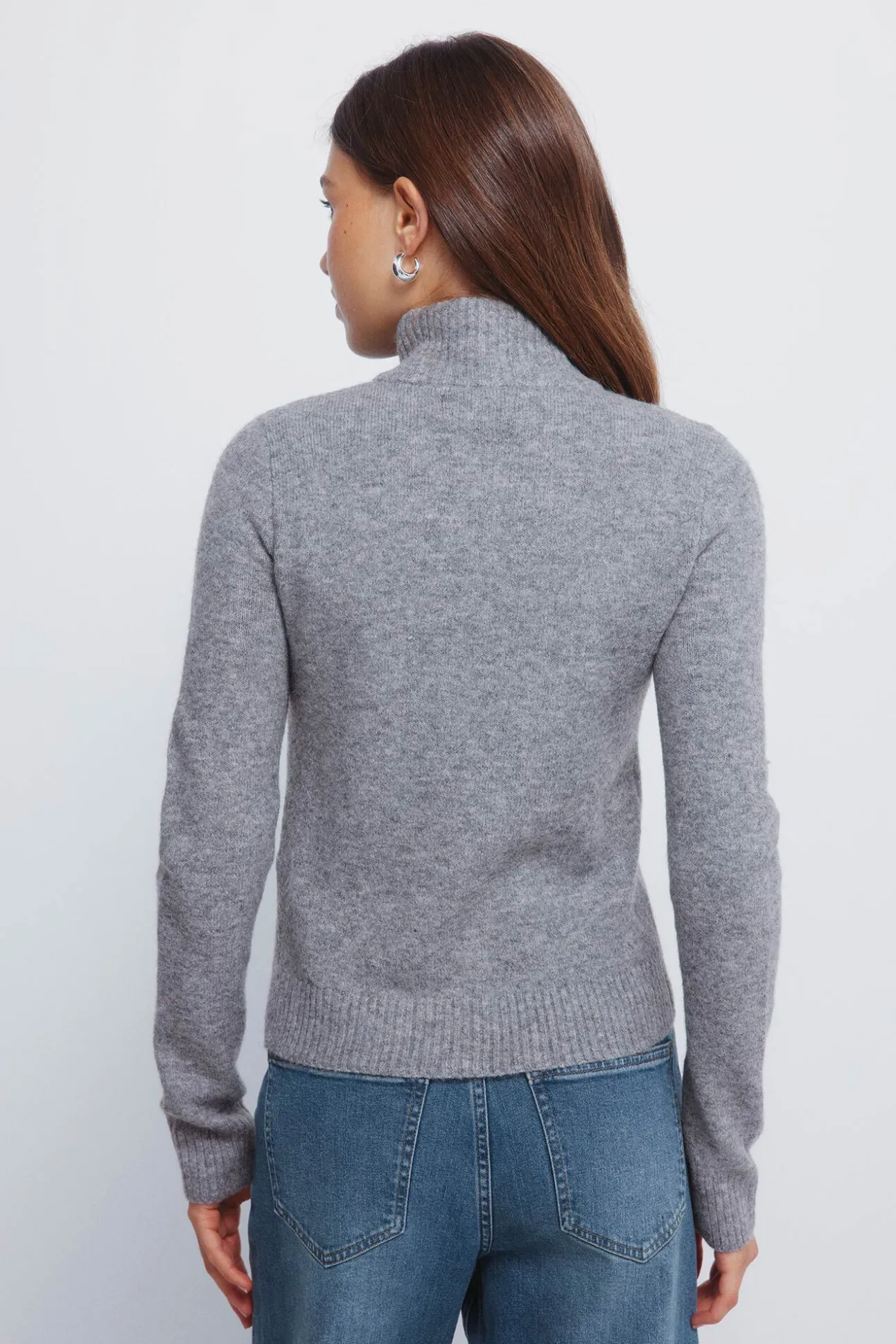 Cardigan cremallera