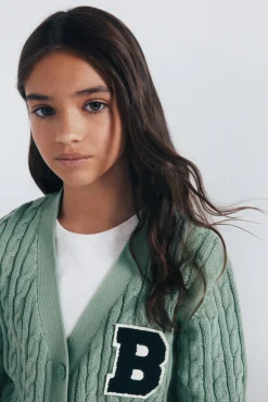 Cardigan varsity niña