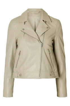 Cazadora Biker Cropped 100% piel.