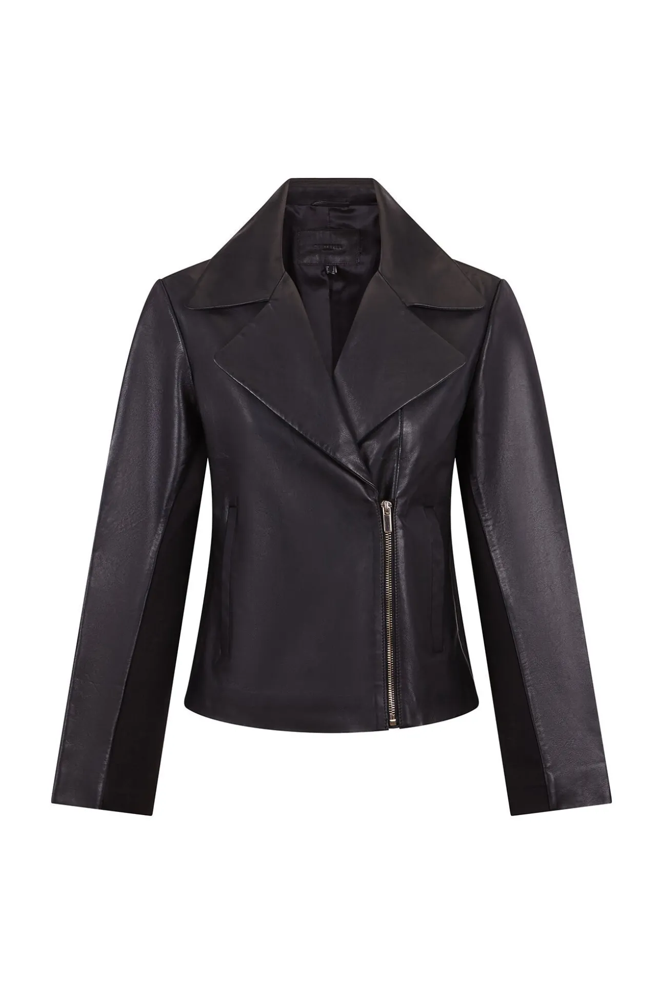 Cazadora de piel biker
