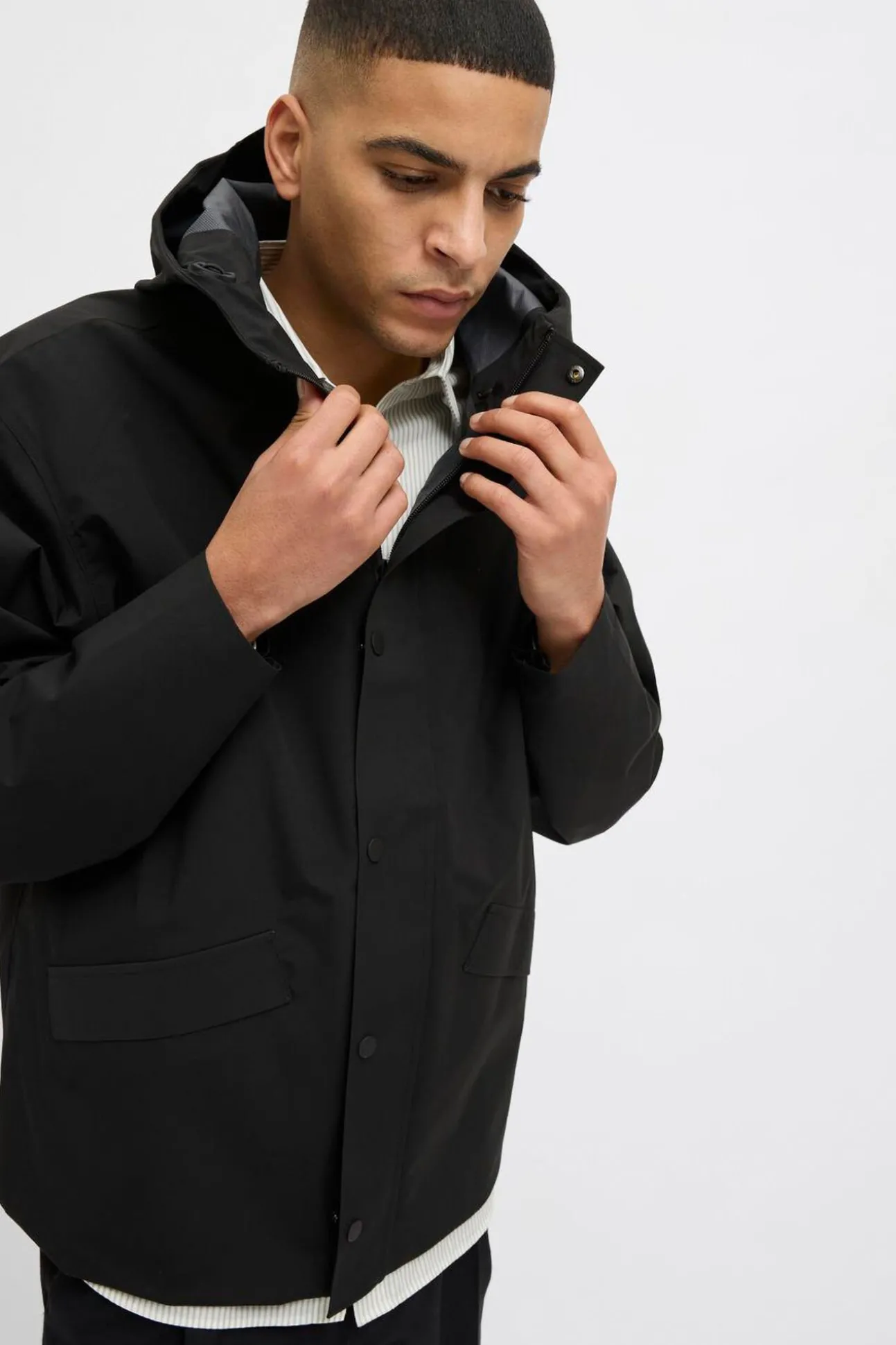 Cazadora regular fit waterproof
