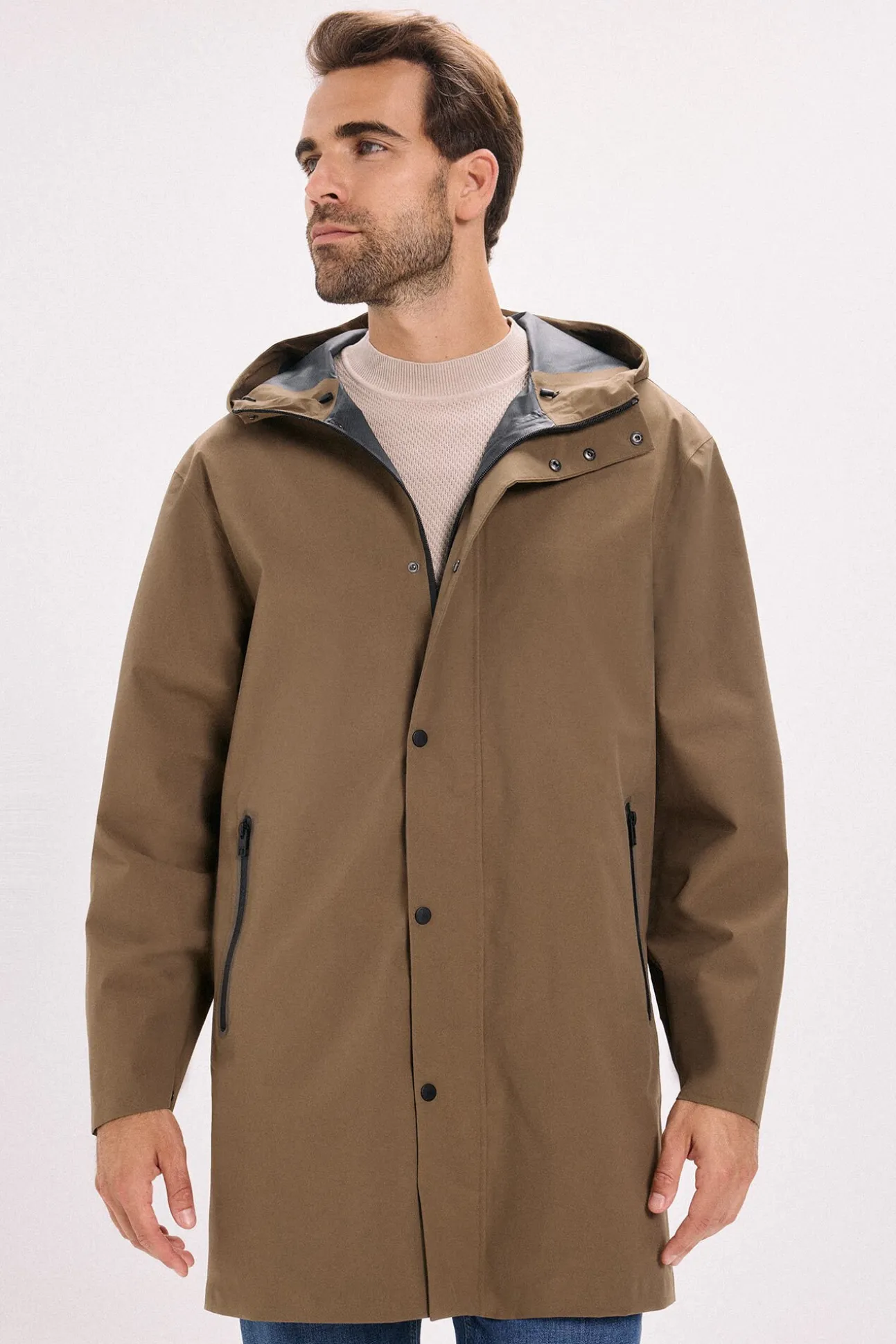 Cazadora regular fit waterproof
