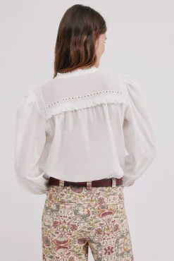 Cécile. Blusa bordada